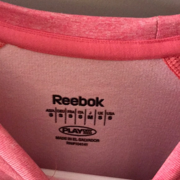 Pink Reebok Tight Long Sleeve - Picture 5 of 8